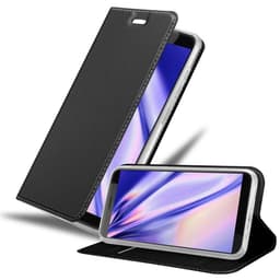 HTC Desire 12 Suojakuori Lompakkokotelo (Musta)