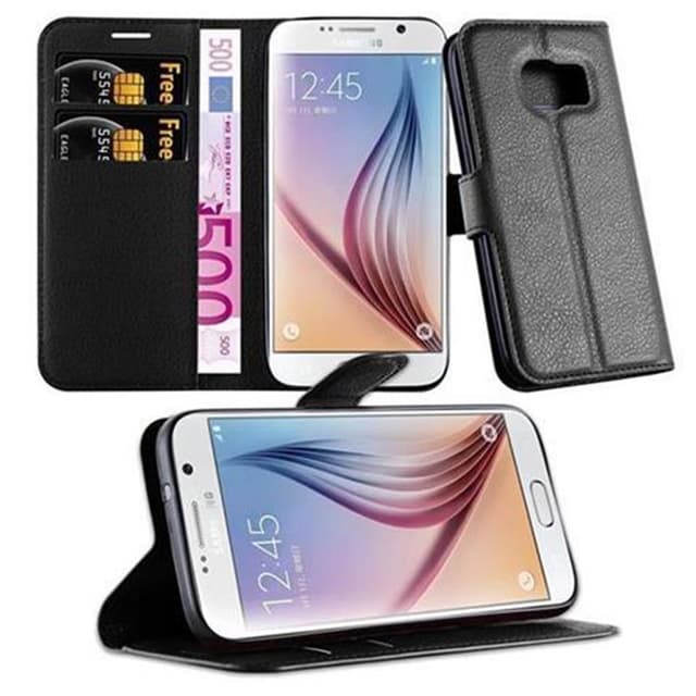 Samsung Galaxy S7 Plånboksfodral Skal (Svart)