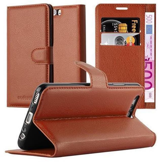 Huawei P10 PLUS Deksel Etui Case (brun)