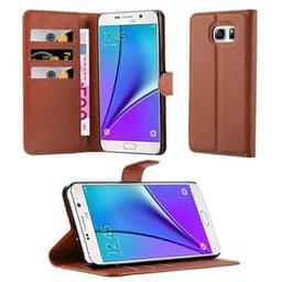 Samsung Galaxy NOTE 5 Pungetui Cover Case (Brun)