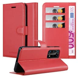 Huawei P40 PRO / P40 PRO+ Deksel Etui Case (rød)