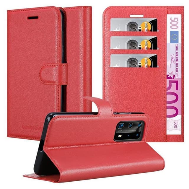 Huawei P40 PRO / P40 PRO+ Deksel Etui Case (rød)
