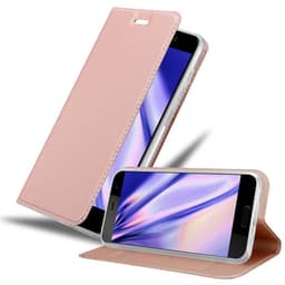 HTC U PLAY Pungetui Cover Etui (Lyserød)