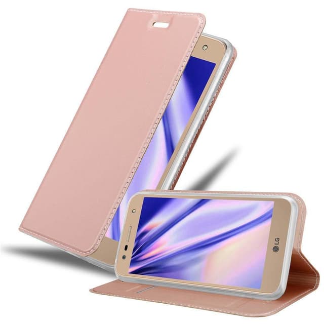 LG X POWER 2 Cover Etui Case (Lyserød)