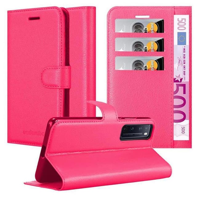 Huawei NOVA 7 PRO 5G Pungetui Cover Case (Lyserød)