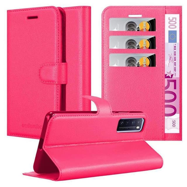 Huawei NOVA 7 5G lommebokdeksel Deksel Etui (rosa)