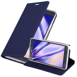 Samsung Galaxy NOTE 4 lommebokdeksel deksel etui (blå)
