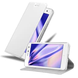 ZTE Blade L7 Suojakuori Lompakkokotelo (Hopea)