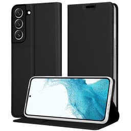 Samsung Galaxy S22 Suojakuori Lompakkokotelo (Musta)