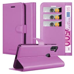 Samsung Galaxy A11 / M11 Pungetui Cover Case (Lilla)