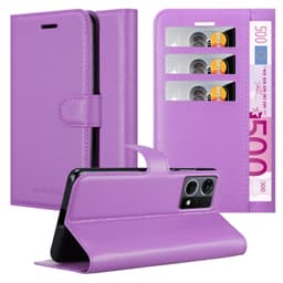 Realme 7 5G Pungetui Cover Case (Lilla)