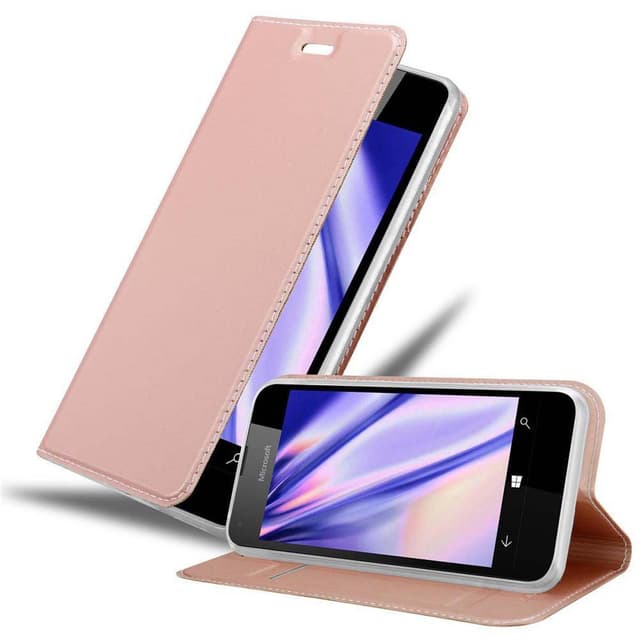 Nokia Lumia 550 Cover Etui Case (Lyserød)