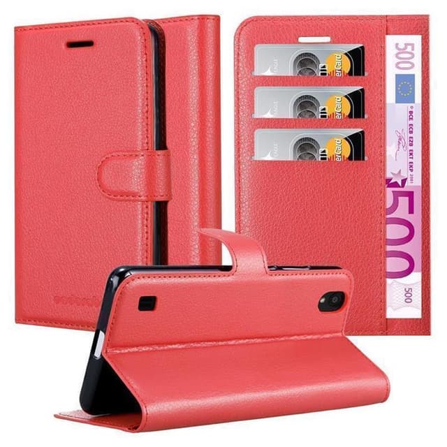 ZTE Blade A5 2019 Pungetui Cover Case (Rød)