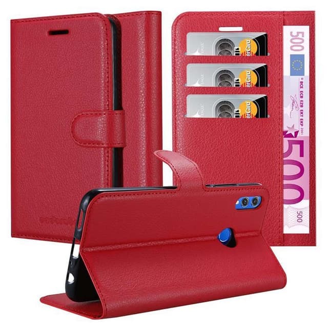 Honor 8X Pungetui Cover Case (Rød)