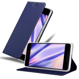 Google PIXEL 2 XL Suojakuori Lompakkokotelo (Sininen)