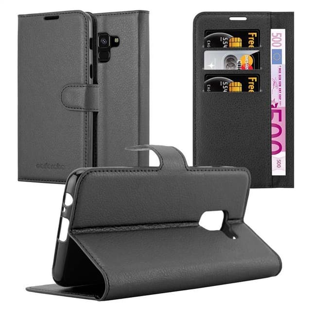 Samsung Galaxy A8 2018 Deksel Etui Case (svart)