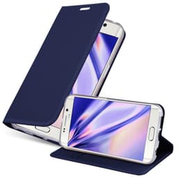 Samsung Galaxy S6 EDGE Cover Etui Case (Blå)