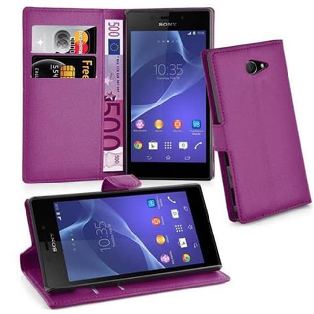 Sony Xperia M2 / M2 AQUA Suojakuori Lompakkokotelo