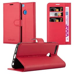 Honor 9 LITE Deksel Etui Case (rød)