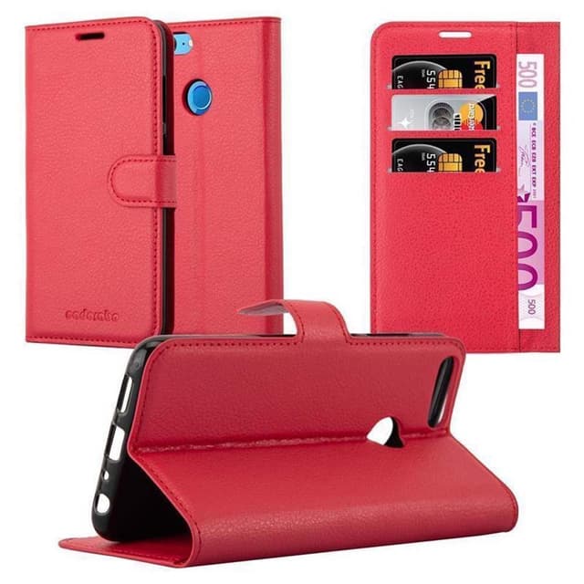 Honor 9 LITE Pungetui Cover Case (Rød)