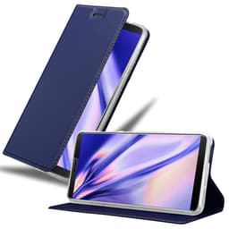 Cubot J3 PRO Suojakuori Lompakkokotelo (Sininen)