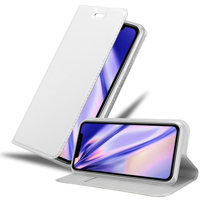 iPhone 11 Suojakuori Lompakkokotelo (Hopea)