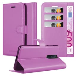 OnePlus 8 Suojakuori Lompakkokotelo (Violetti)