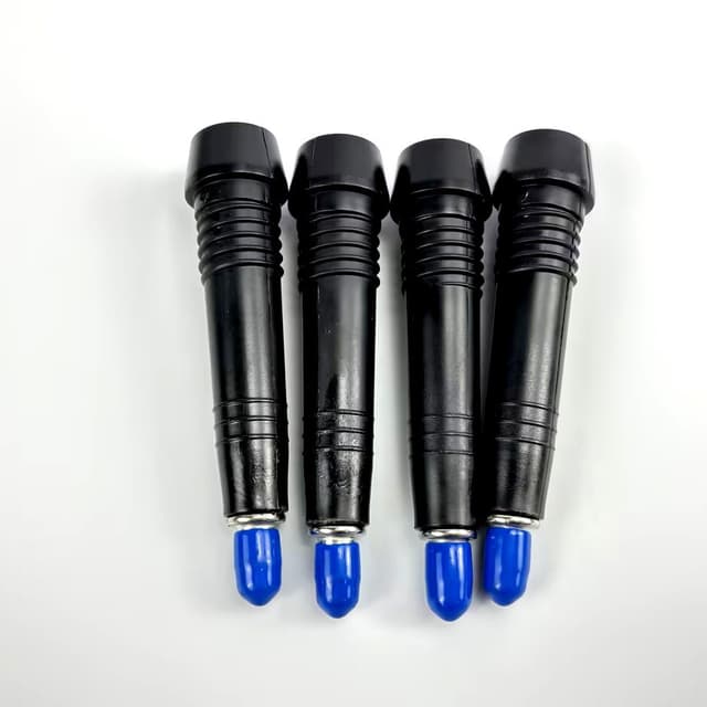 Tungsten stålspisser for turstaver 4-pakning Sort