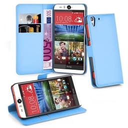 HTC Desire EYE Suojakuori Lompakkokotelo (Sininen)