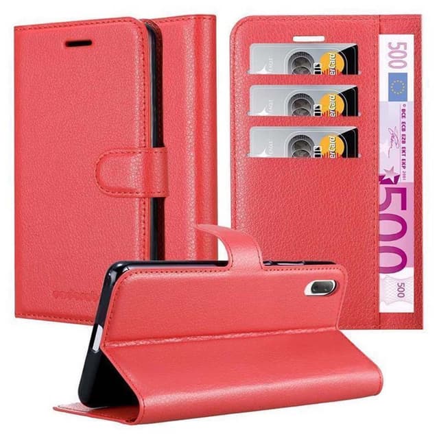 Sony Xperia L3 Pungetui Cover Case (Rød)