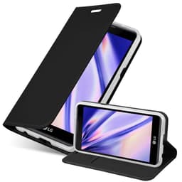 LG X POWER Suojakuori Lompakkokotelo (Musta)