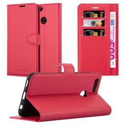 Honor 7X Deksel Etui Case (rød)
