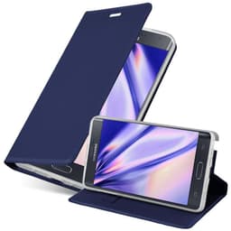 Samsung Galaxy NOTE EDGE lommebokdeksel etui (blå)
