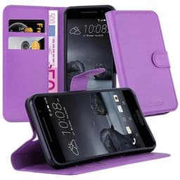 HTC ONE A9 Suojakuori Lompakkokotelo (Violetti)