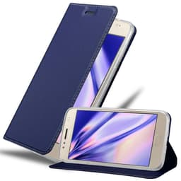 Motorola MOTO G5S PLUS lommebokdeksel deksel etui (blå)