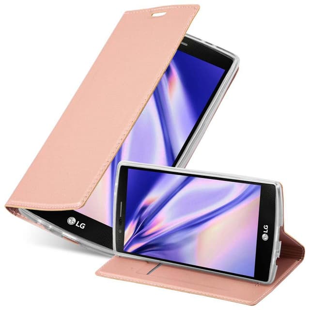 LG G4 / G4 PLUS lommebokdeksel etui (rosa)