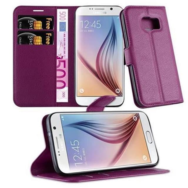 Samsung Galaxy S7 Pungetui Cover Case (Lilla)