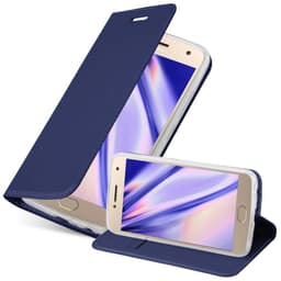 Motorola MOTO G5 PLUS lommebokdeksel etui (blå)