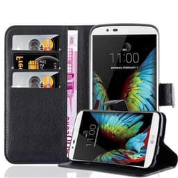 LG K10 2016 Deksel Etui Case (svart)