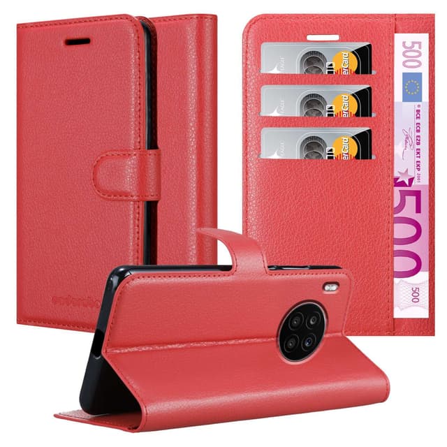 Honor 50 LITE Pungetui Cover Case (Rød)