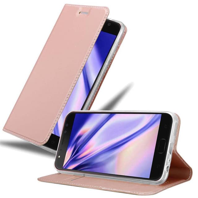 Asus ZenFone 4 Selfie PRO lommebokdeksel etui (rosa)