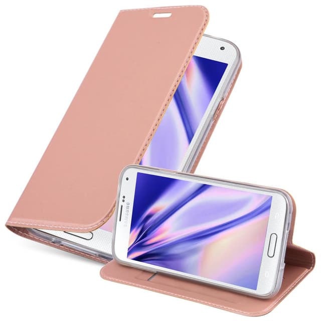 Samsung Galaxy S5 / S5 NEO Cover Etui Case (Lyserød)