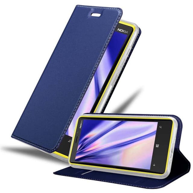 Nokia Lumia 920 lommebokdeksel etui (blå)