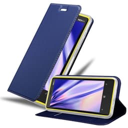 Nokia Lumia 920 Suojakuori Lompakkokotelo (Sininen)