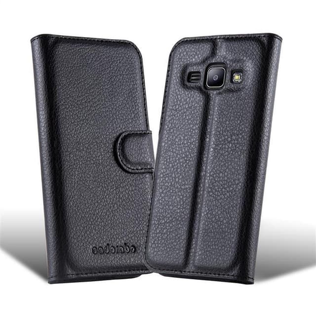 Samsung Galaxy TREND 3 Plånboksfodral Skal (Svart)