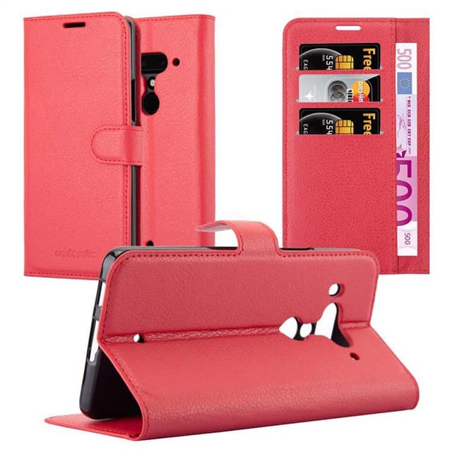 HTC U12 PLUS Pungetui Cover Case (Rød)