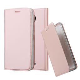 Motorola MOTO C PLUS Cover Etui Case (Lyserød)