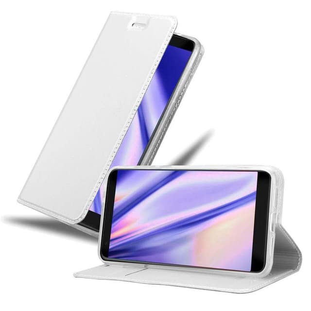 ZTE Blade V9 lommebokdeksel etui (sølv)
