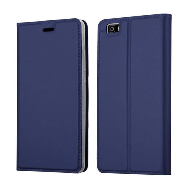 Huawei P8 LITE 2015 Suojakuori Lompakkokotelo (Sininen)