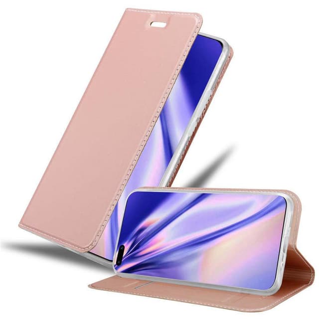 Custodia Con Tracolla OneFlow Twist Per Huawei P40 Pro – Cover In Silicone Trasparente Con Cordino Staccabile E Regolabile, Rosa